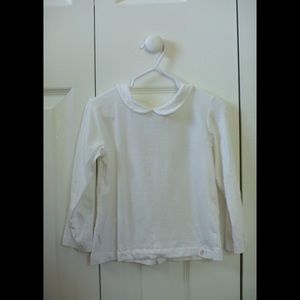 Ivory Top with Peter Pan collar